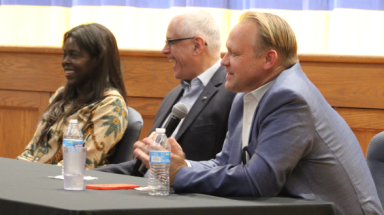 Three on the career panel