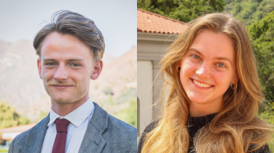 Dillon Raum (’21) & Anna van Wijk (’24)