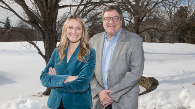 Kimberly Begg and Jim Link