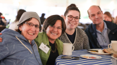 Parents and Alumni at brunch