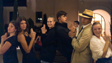 The Juniors and Freshmen engage in serious espionage