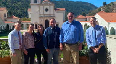 College Officials with Ventura County Supervisor Matt LaVere
