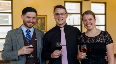 Faculty Bids Farewell to Class of 2024 at President’s Dinner