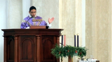 Rev. Miguel (Gaspar ’08) Batres, O.Praem.