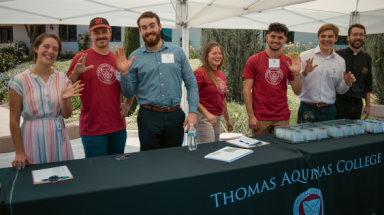 Summer Program Welcome Table