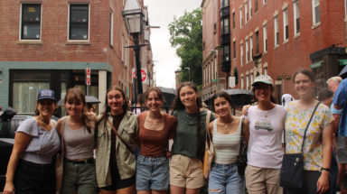 Students in Boston