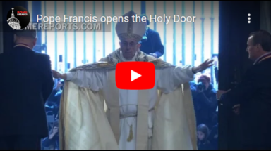 Pope Francis opens the Holy Door