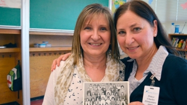 Bernadette (Yaretz ’84) Sorley and Donna (Watt ’84) Pickering