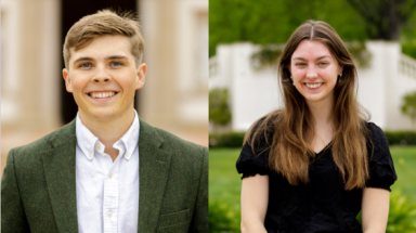 Luke Connelly and Elizabeth Van Wijk