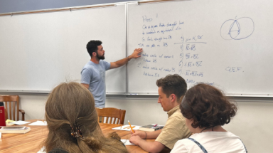 Students at the Summer Program