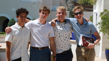 Students on the 2025 California High School Summer Program