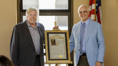 Martin Foundation visit