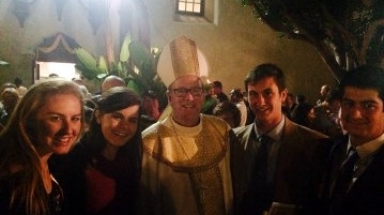 Bishop Barron Installation 2015