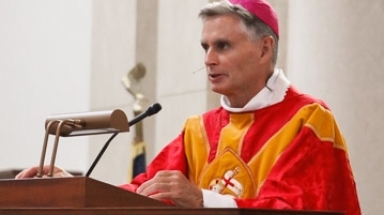 Bishop Daly gives his homily at Convocation 2018