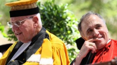 Fr. Buckley and Cardinal DiNardo