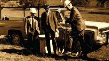 Groundbreaking at new campus