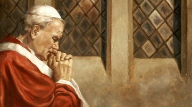 Rangel Painting of JPII