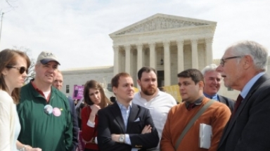 Dr. McLean and Others at 3-2016 SCOTUS Rally