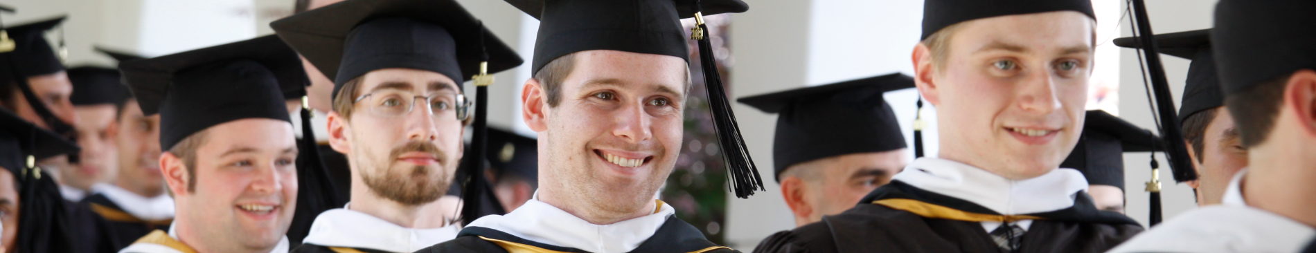 Graduates on Commencement Day