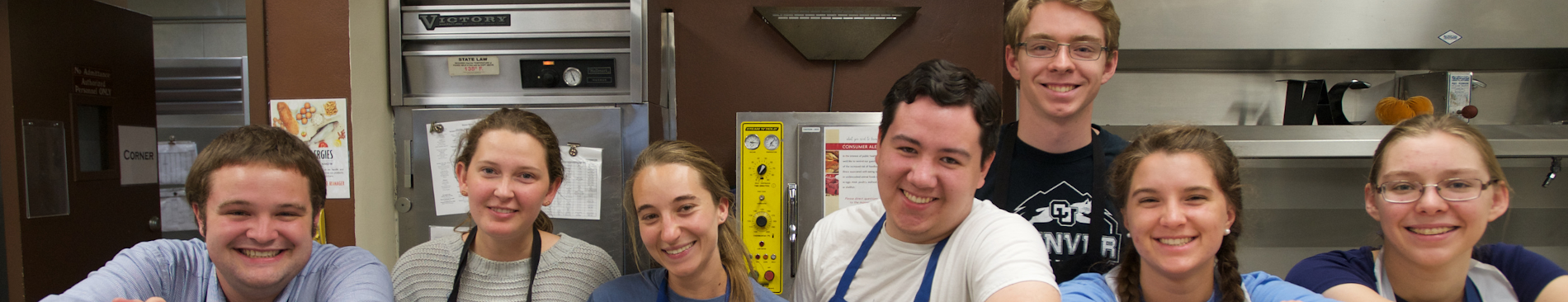 Student cafeteria workers