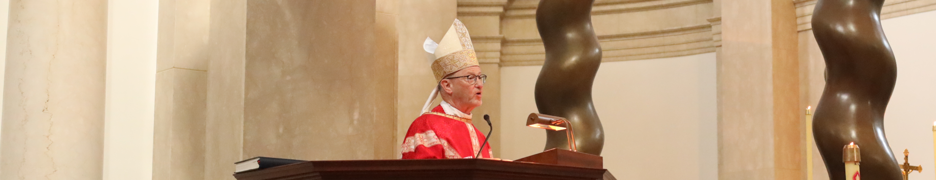 Bishop Conley homily