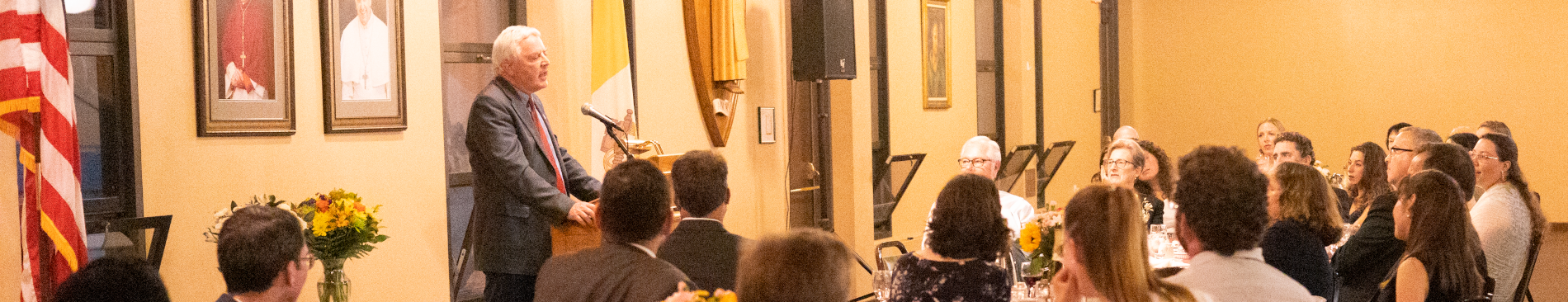 Paul O'Reilly at President's Day Dinner