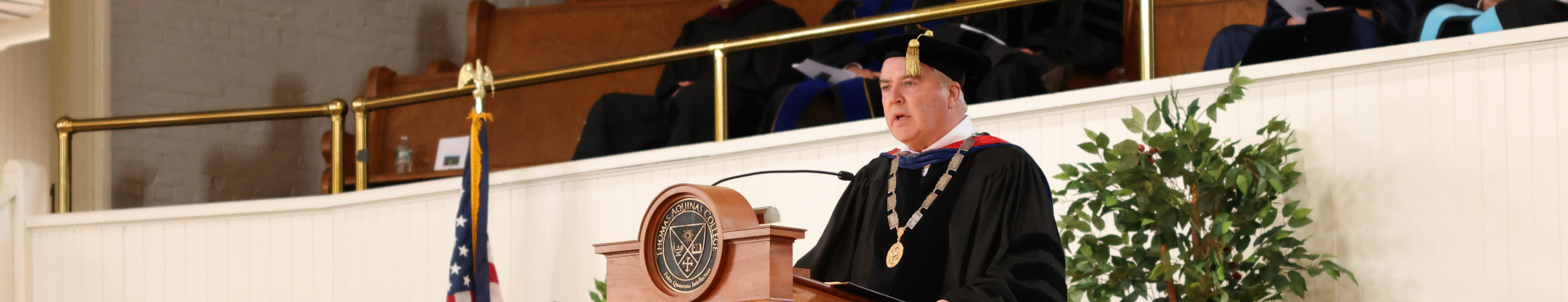 Dr. Paul O'Reilly at New England Matriculation