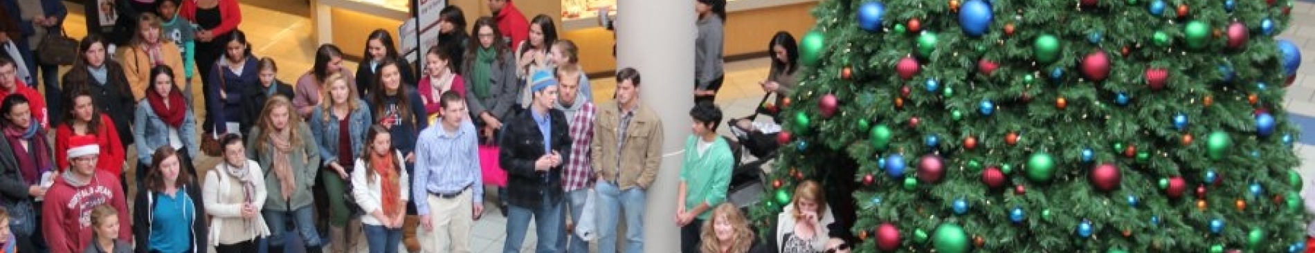 Video & Photos: “Flash Mob” Chorus at Mall