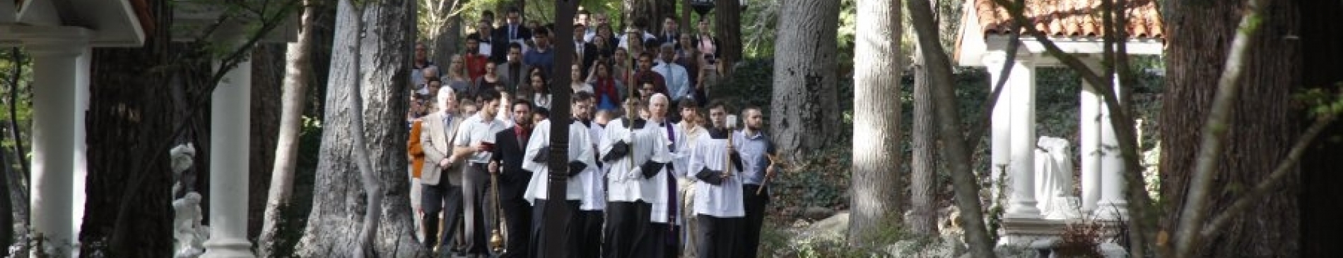 College Dedicates New Stations of the Cross: Story & Slidesh