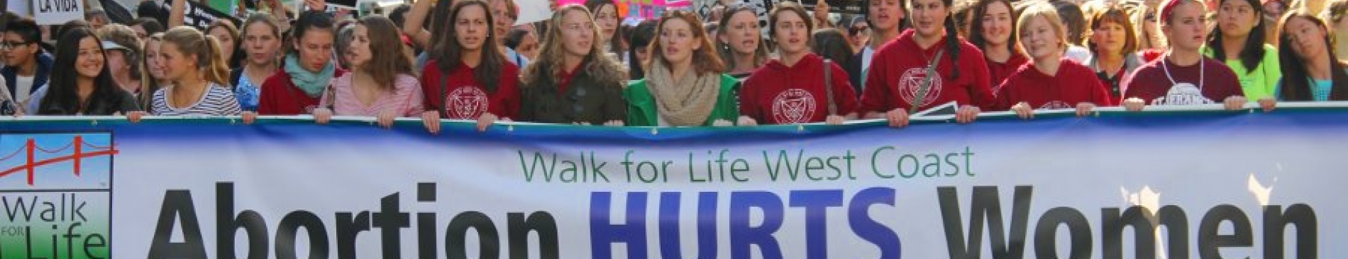 Students Lead the Way at Walk for Life 2014