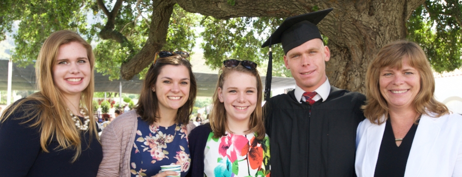 A TAC family at Commencement