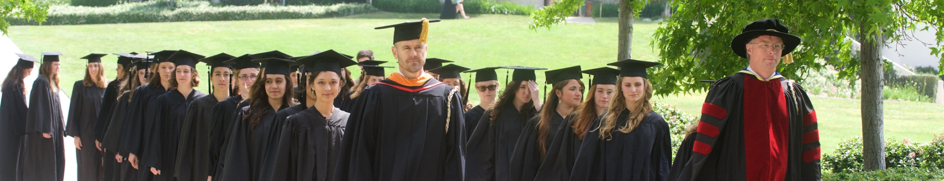 Faculty Commencement procession