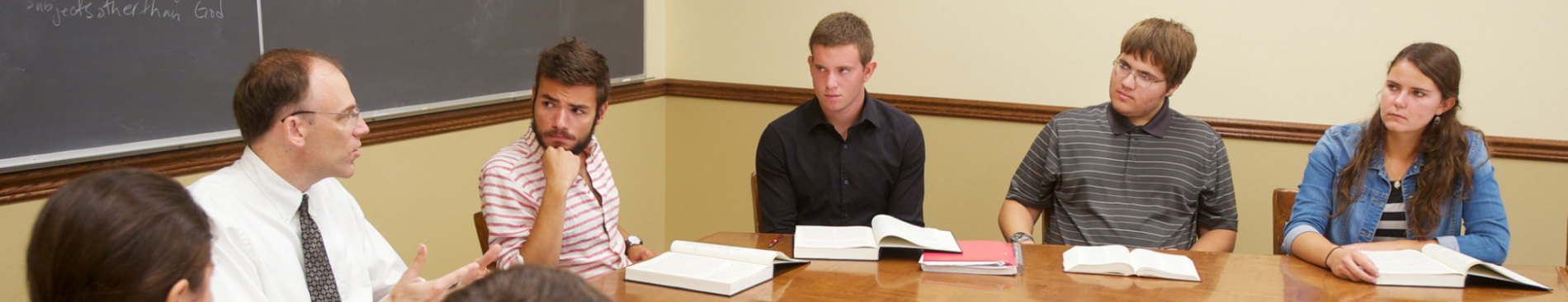 Classroom conversation on the California campus