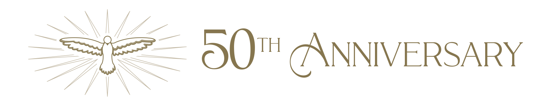 50th anniversary banner