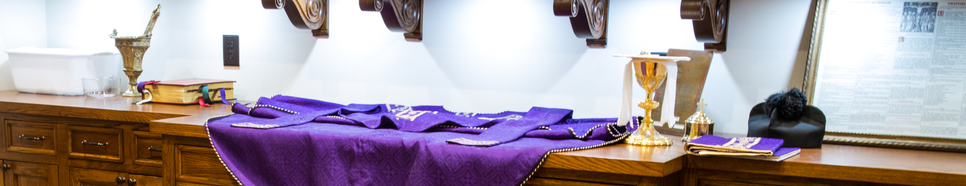 Chapel sacristy