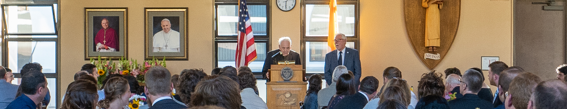 Fr. Buckley at President's Dinner