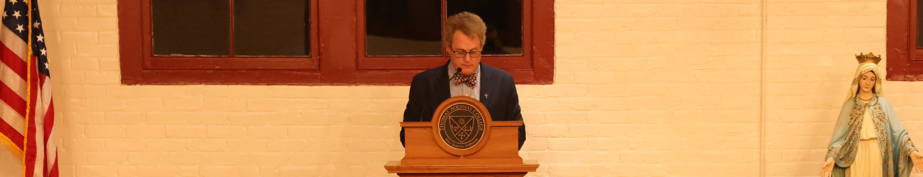 Dr. Cain gives his address