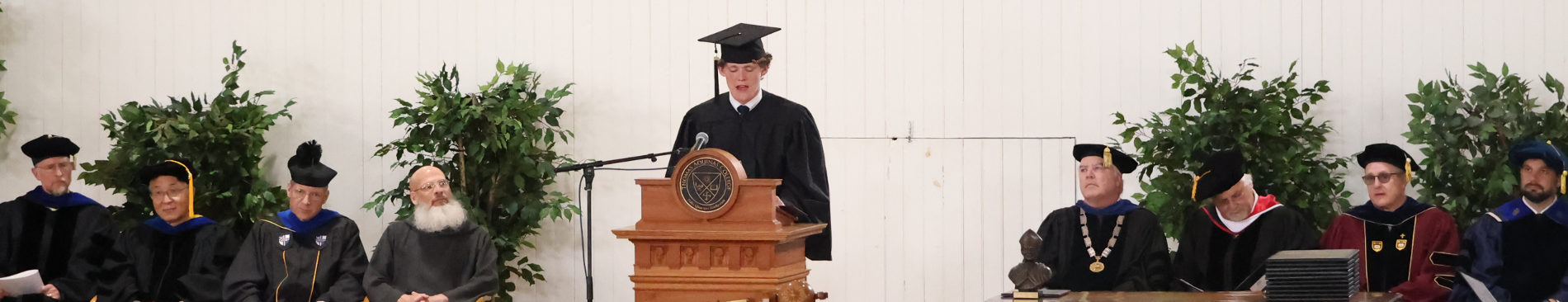 Liam O'Brien gives his address