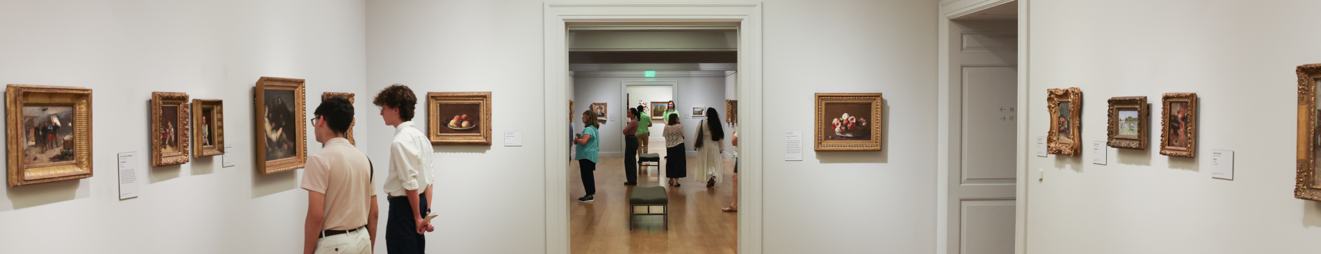 Visit to Clark Art Museum
