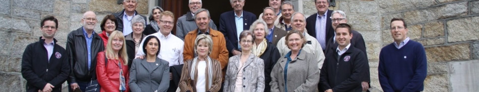 College Governors Tour New England Property