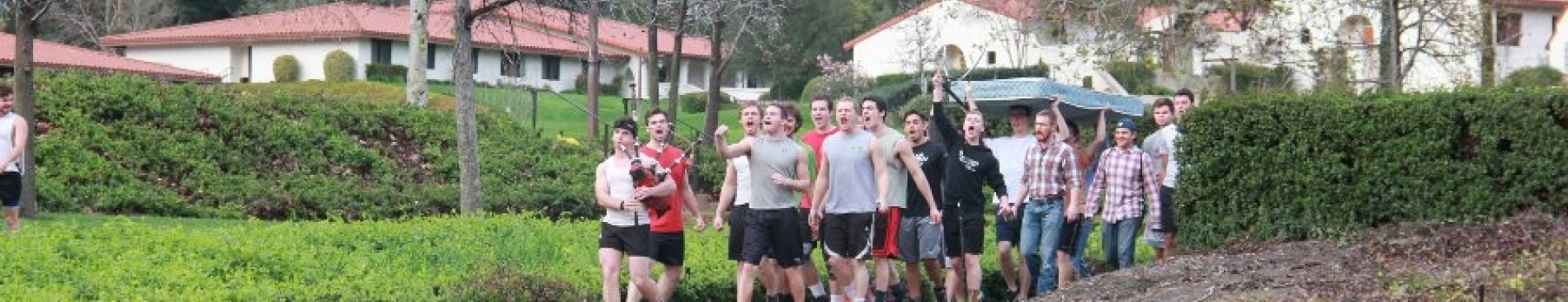 Photos: TAC Men Battle in “Mattress Pull”
