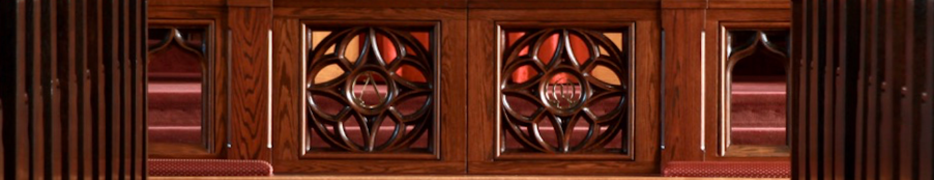New Altar-Rail Gate Unites New England and California Campus