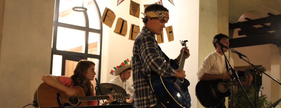 Student band performs