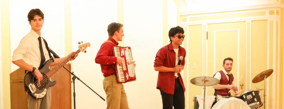 NE Open mic night performance