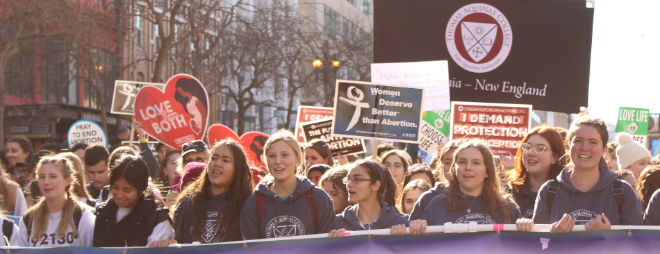 TAC students at Walk for Life West Coast