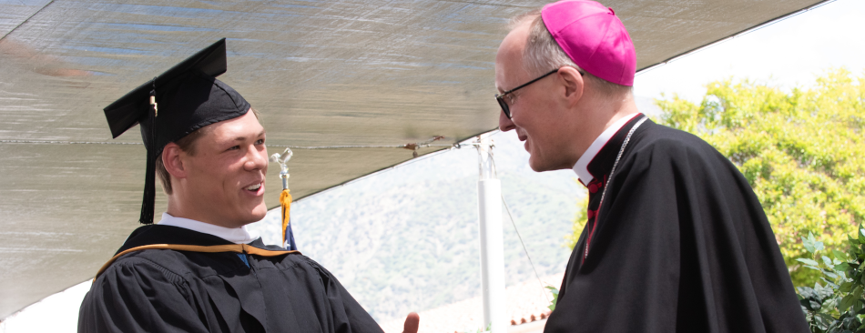 2024 Graduate receives his diploma