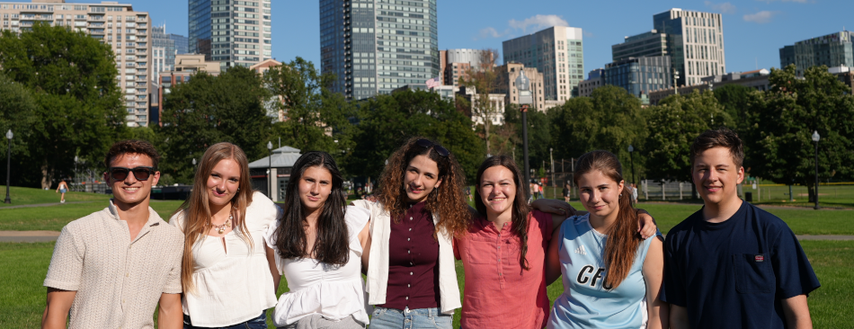 Summer Program students in Boston