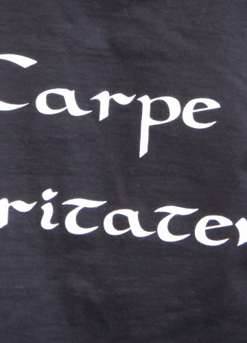 Carpe t-shirt back