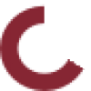 67 percent of a white circle filled with red